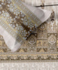 Tapestry (Golden) The Imperial Collection Cotton King Size Bedsheet