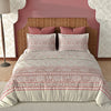 Medallion (Pink) The Imperial Collection Cotton King Size Bedsheet